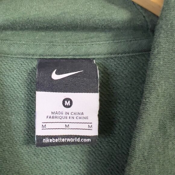 Nike Womens Medium Faded Spell Out Lightweight Michigan State University Hoodie - Picture 3 of 5